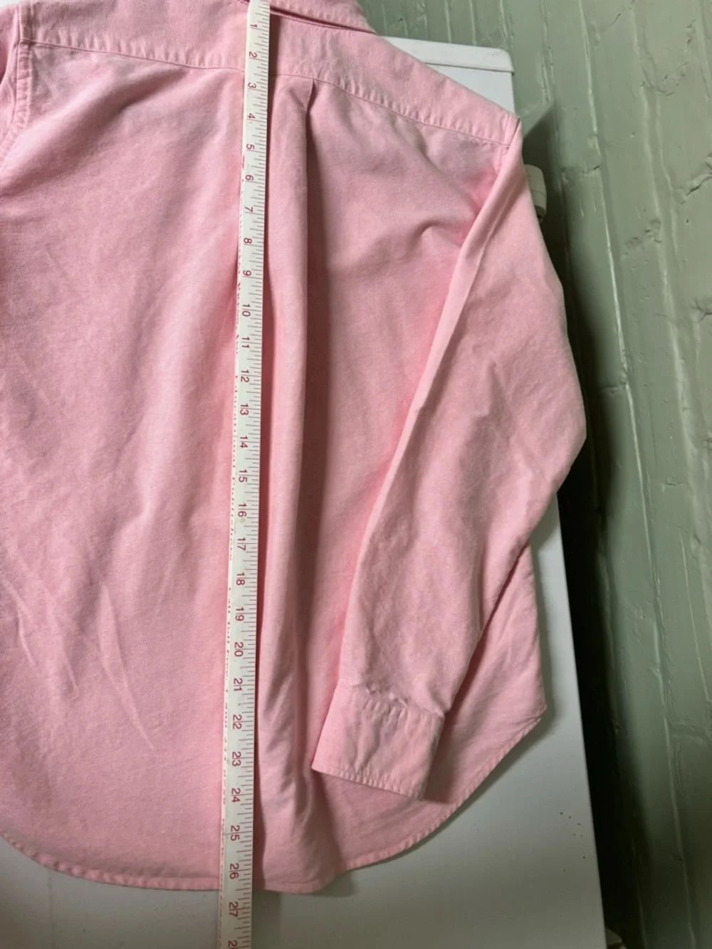 Ralph Lauren Button-Down Oxford Shirt - Pink - Picture 8 of 8